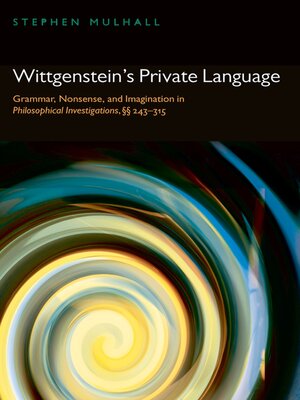 cover image of Wittgenstein's Private Language